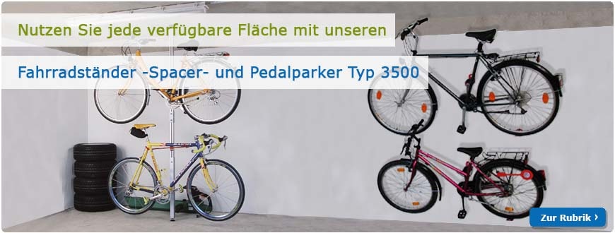 Fahrradständer für die Garage zur Sicherung Ihrer Räder